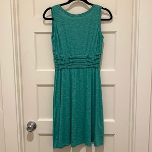 Max Studio Women's Size Small Green Sleeveless Casual Dress